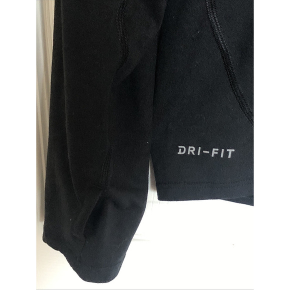 Nike Las Vegas Raiders Football Long Sleeve Jacket Black Small Woman’s Dri-Fit - Picture 3 of 5